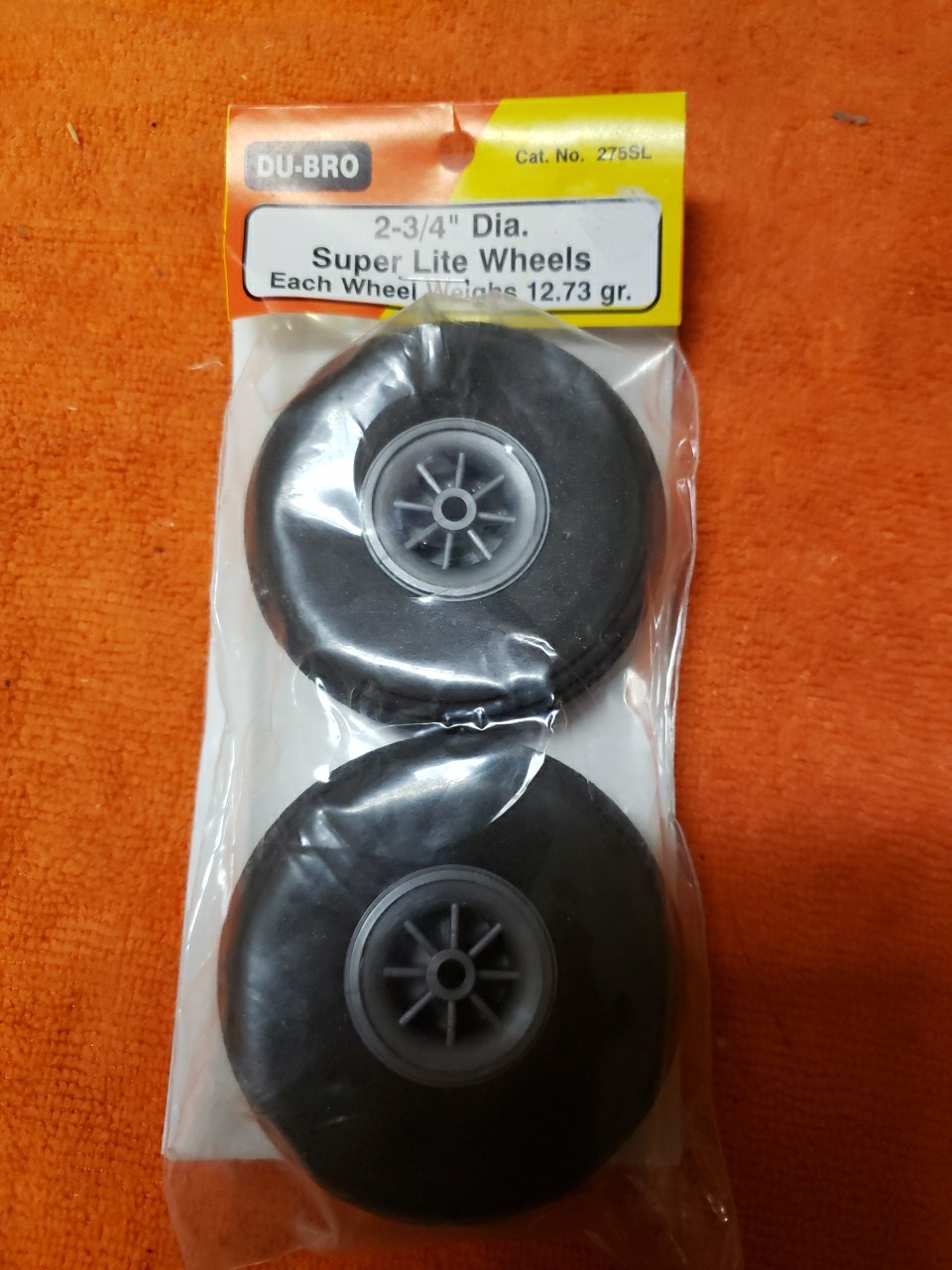 Du-Bro - 2.75" Super Lite Wheels - New - Part 275SL