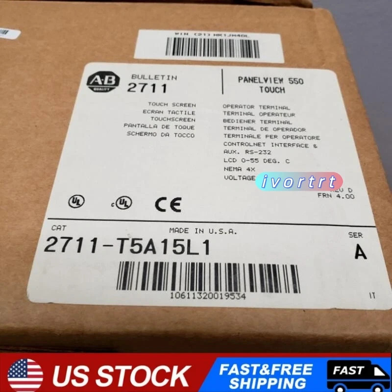 Brand New Original A-B 2711-T5A5L1 Premium PanelView fast Delivery US STOCK