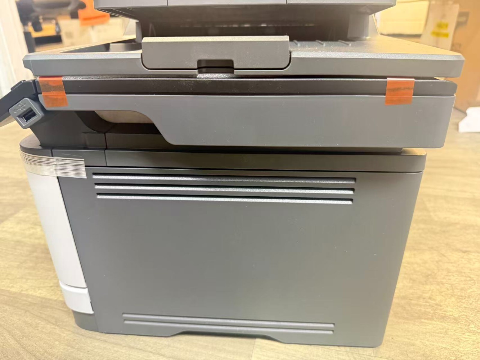Sharp MX-B427W Wireless Laser Printer black & white MFP 40ppm Minor Crack in ADF