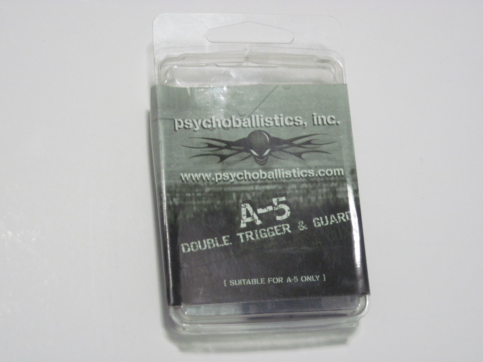 NOS Psychoballistics A-5 Double Trigger & Guard for Paint Ball Marker Gun