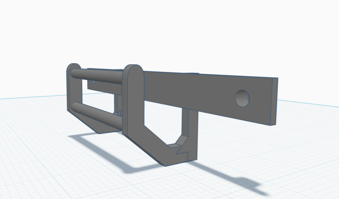 1/10 Scale General Lee Push Bar for Kyosho Fazer Charger for Custom Conversion