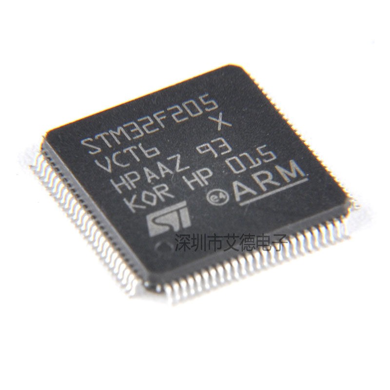 5PCS STM32F205VCT6 LQFP-100 ARM Cortex-M3 32-bit Microcontroller-MCU