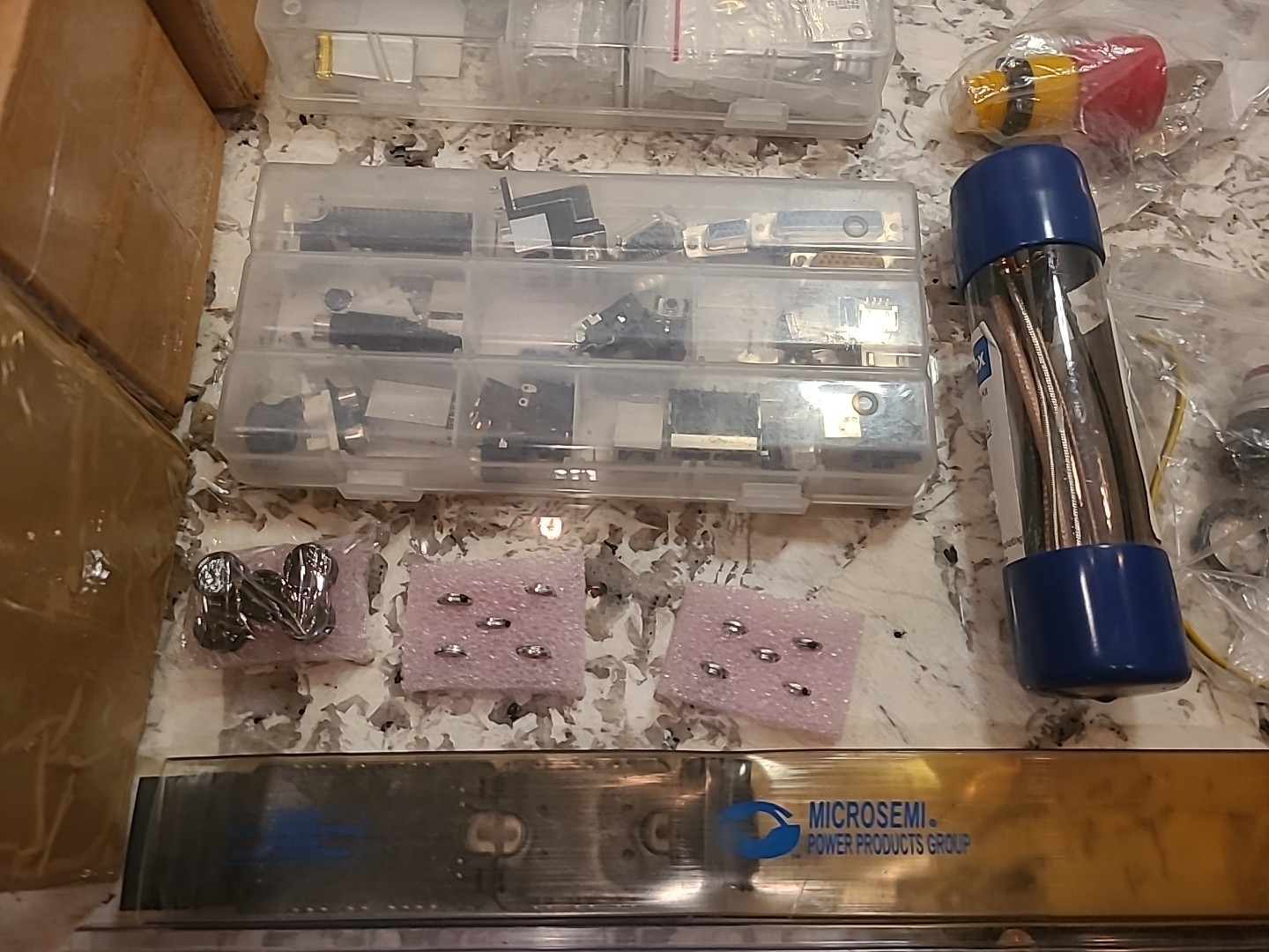 Microsemi Assorted Lot Of PARTS & COMONENTS