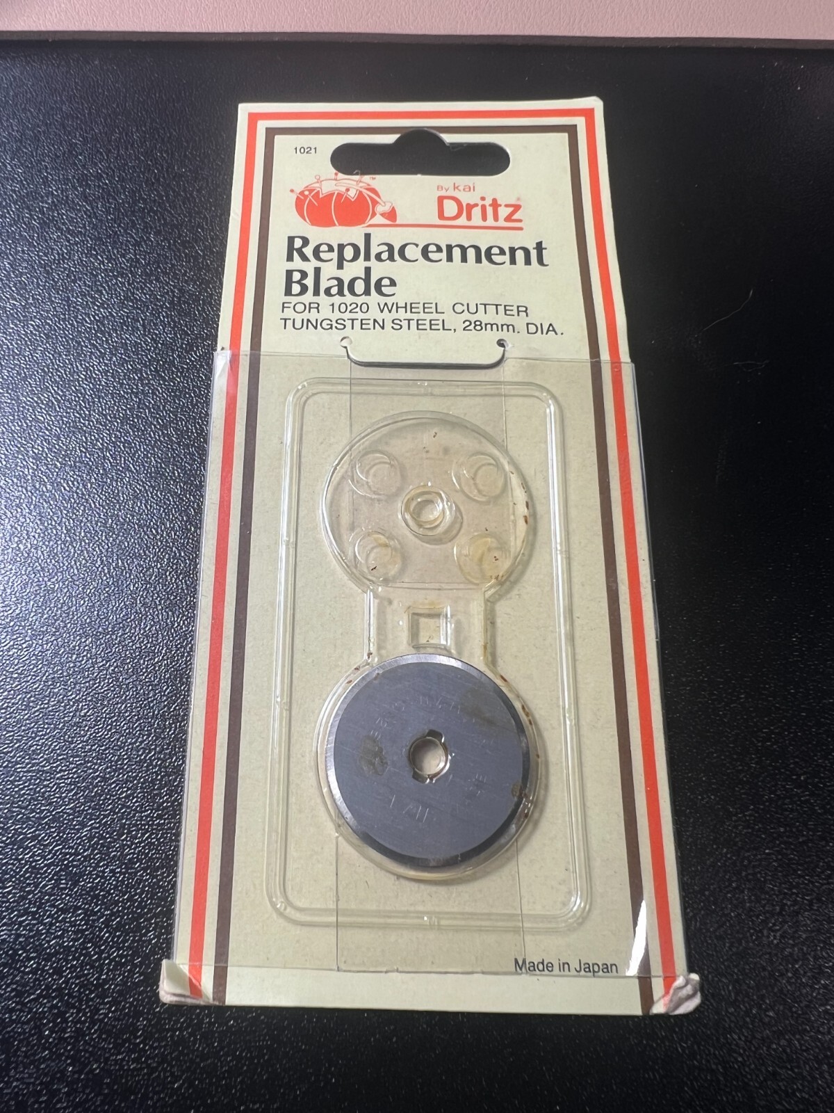Dritz 28mm Tungsten Steel Replacement Wheel Cutter Blade – Model 1020