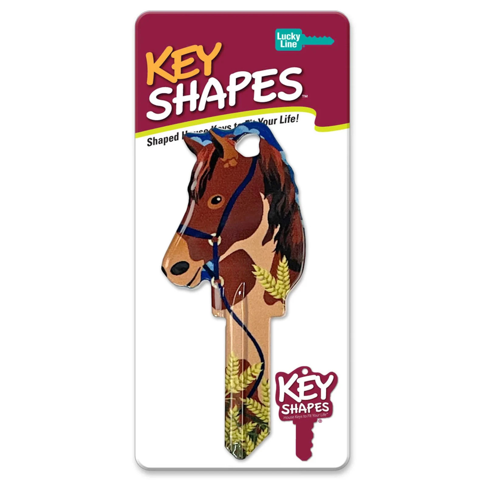LUCKY LINE B149K HORSE KWIKSET KW1 KEYWAY HOUSE KEY SHAPES
