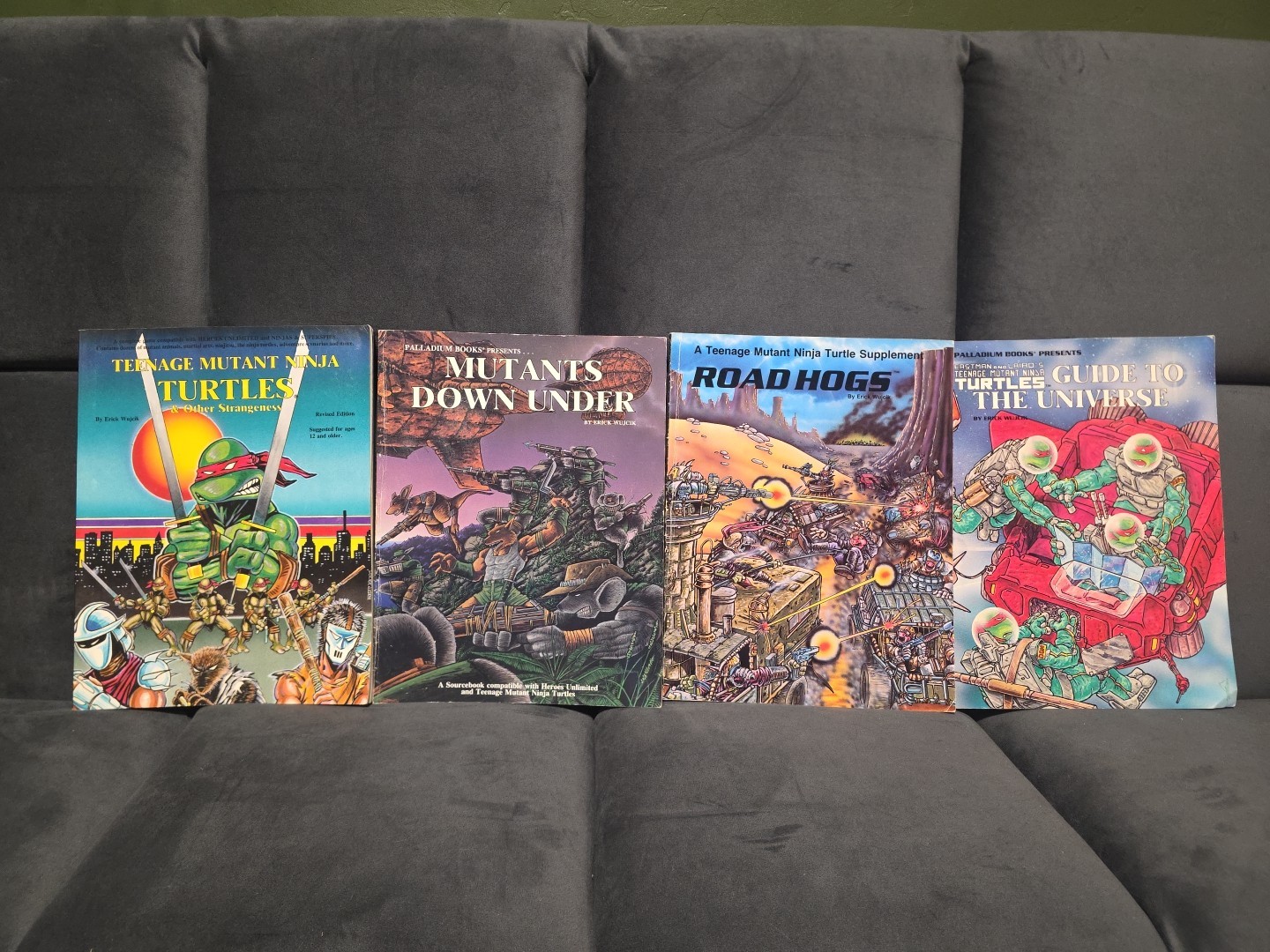 Tmnt Palladium Books Rpg Teenage Mutant Ninja Turtles Vintage Lot of 4