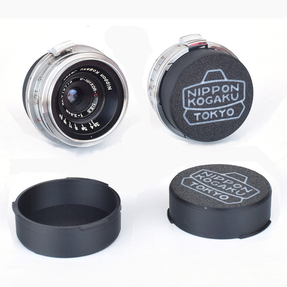 Nippon Kogaku Nikon rangefinder W-NIKKOR.C  rear lens cap