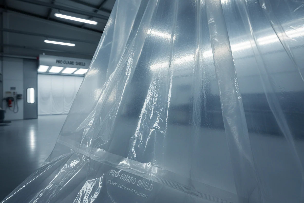 Automotive Refinish Masking Plastic Sheeting – 16 feet x 350 feet Roll