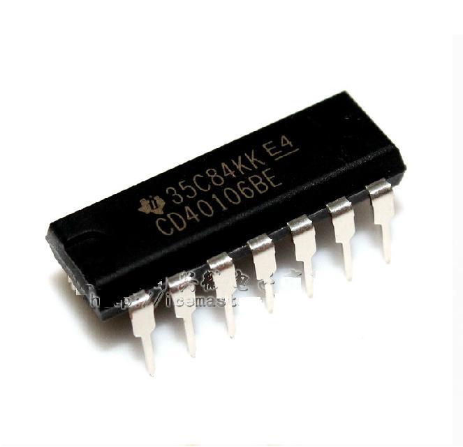 50PCS CD40106 CD40106BE 40106 HEX SCHMITT TRIGGER IC new