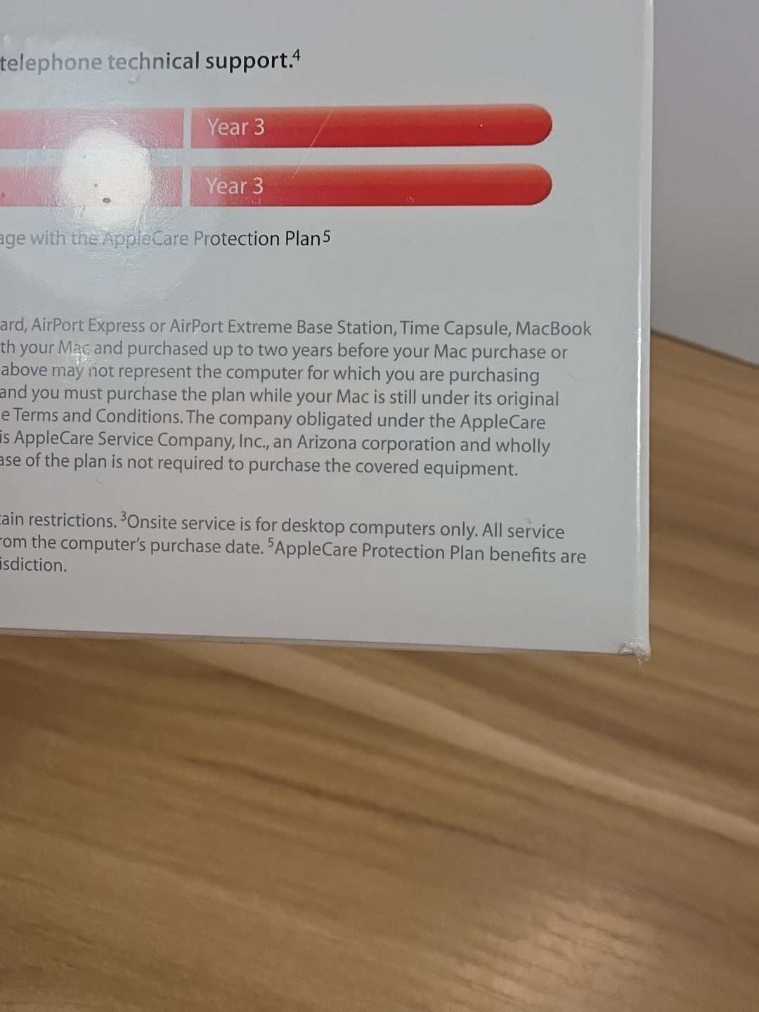 AppleCare Protection Plan * NEW SEALED