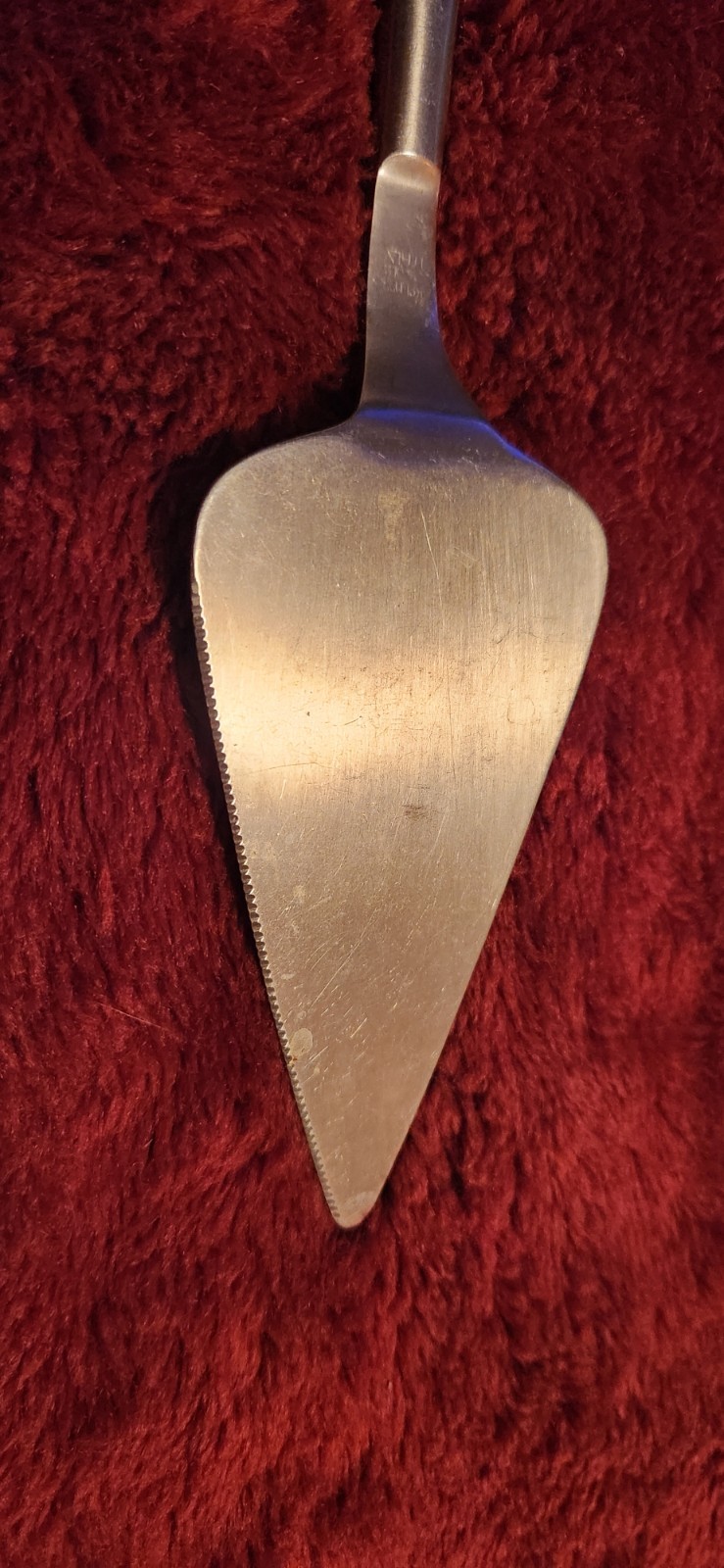 Vintage Kalmar Stainless Pie Cake Server Italy Made