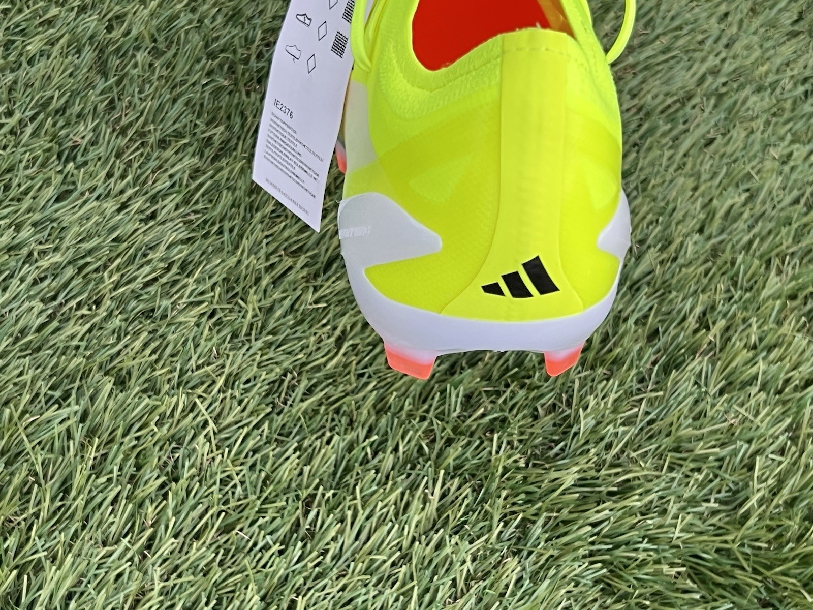 IE2376 Men’s 7 adidas X Crazyfast Elite FG Soccer Cleats - 'Solar Energy Pack'