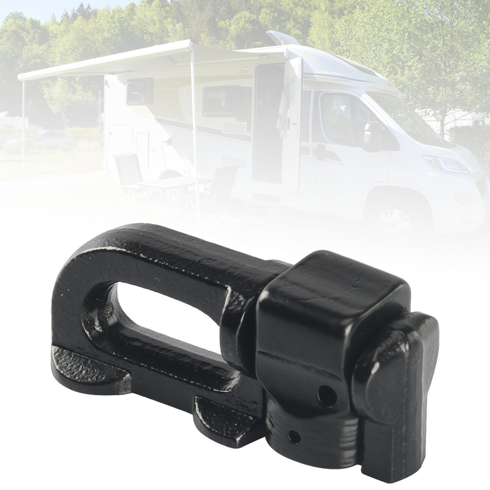 L Track Double Stud Fitting Sturdy L Track Rail Accessory for Trailer Pickup RV