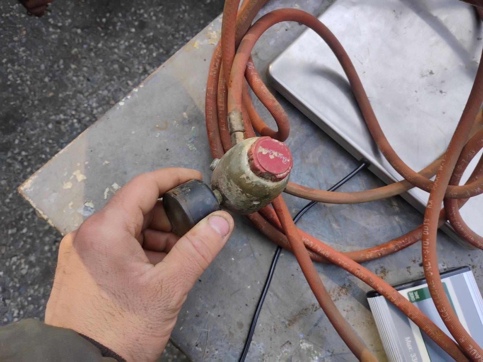 Turbo Torch Hose And Regulator