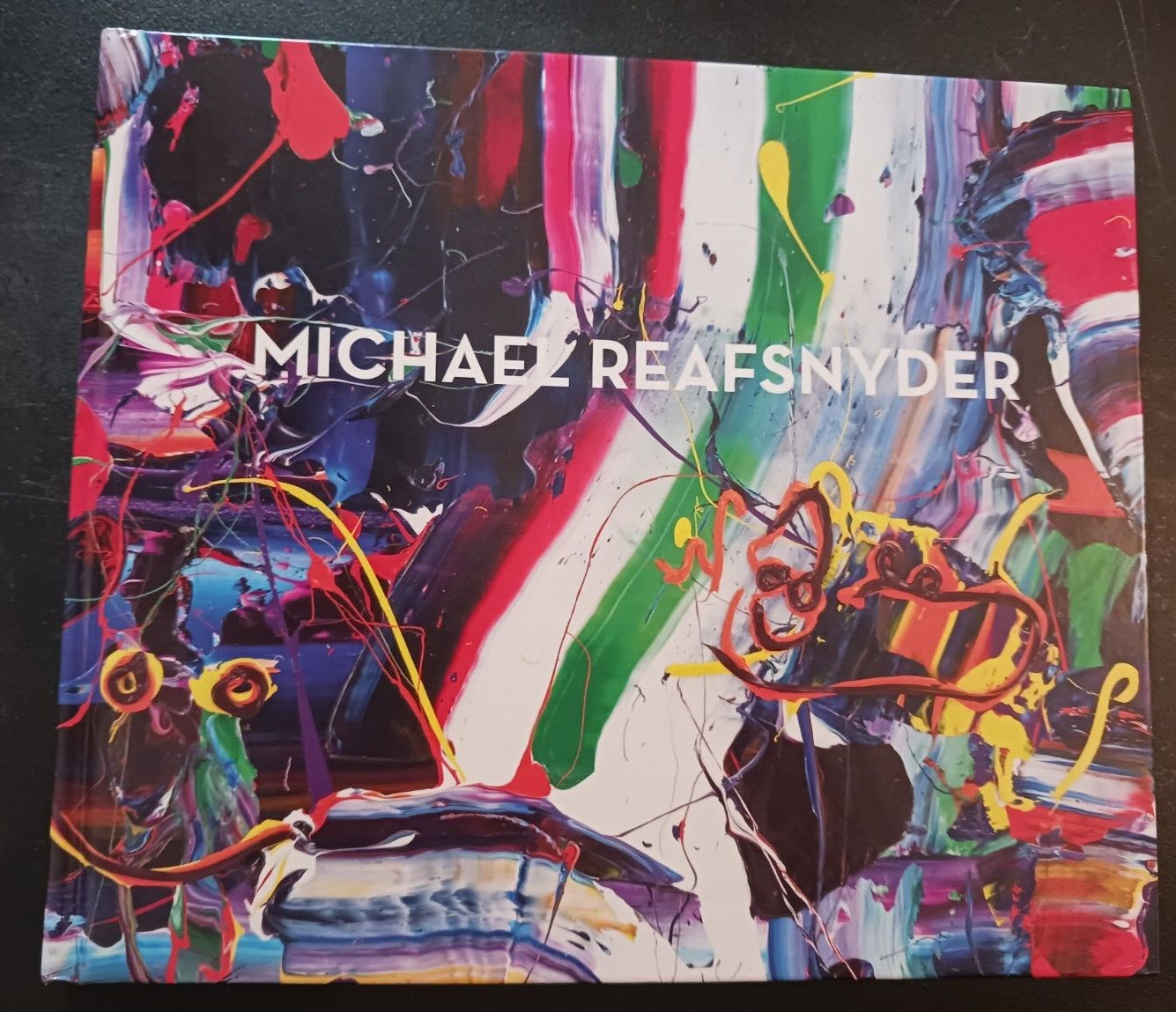 Michael Reafsnyder abstract painting 2020 McEnery HC art exhibition catalogue