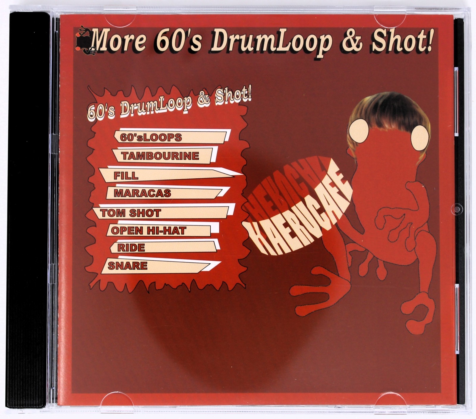 Kaeru Cafe White Loop 9 60s Drum Loop Sample Library/Sound Library/Sampling CD