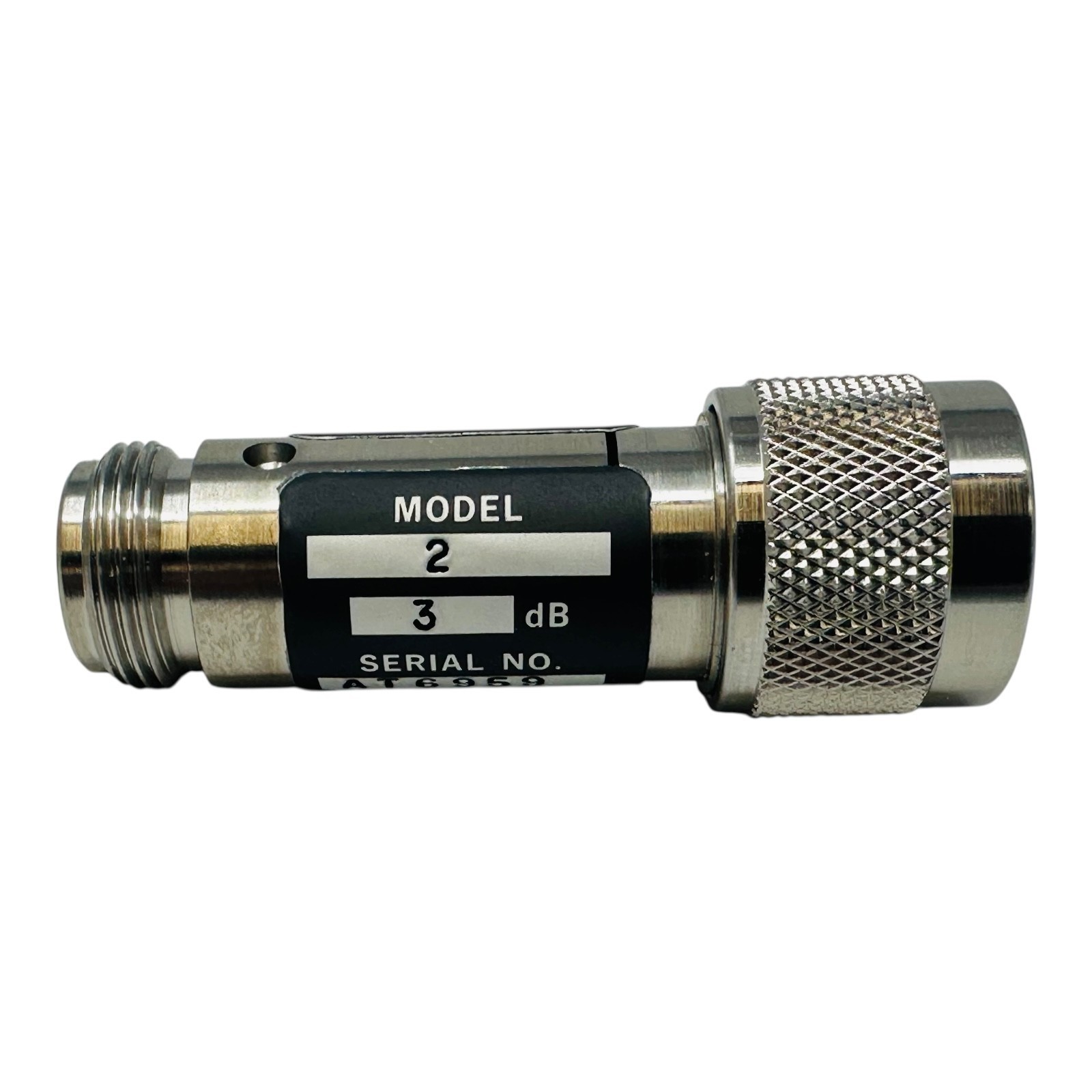 WEINSCHEL MODEL 2 ATTENUATOR 3dB NEW/UNUSED SURPLUS