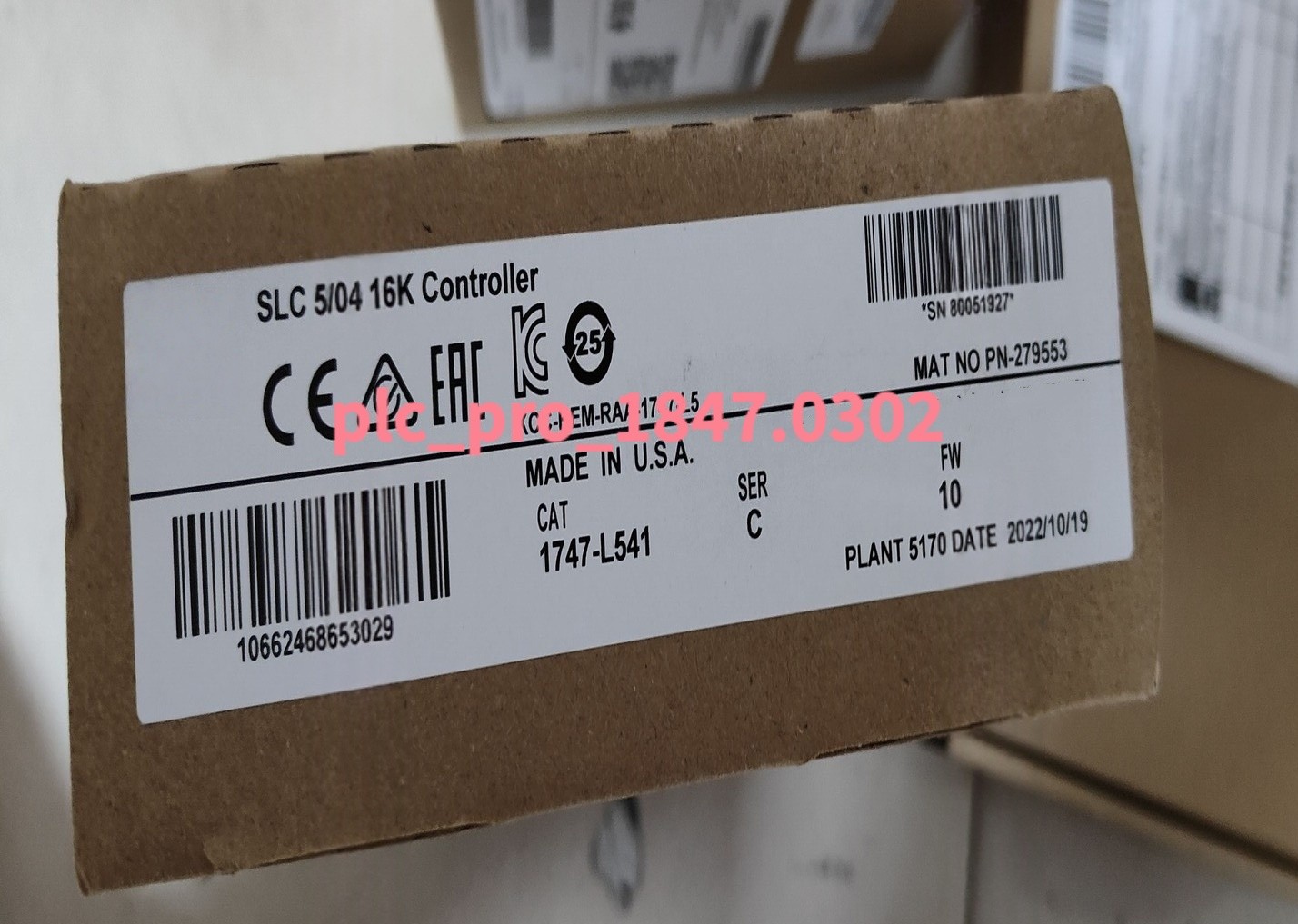 1PCS Brand New  1747-L541 PROCESSOR UNIT MODULE  Fast delivery
