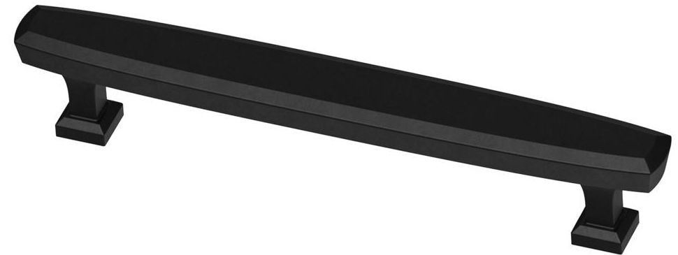 5" Beveled Pull Flat Black