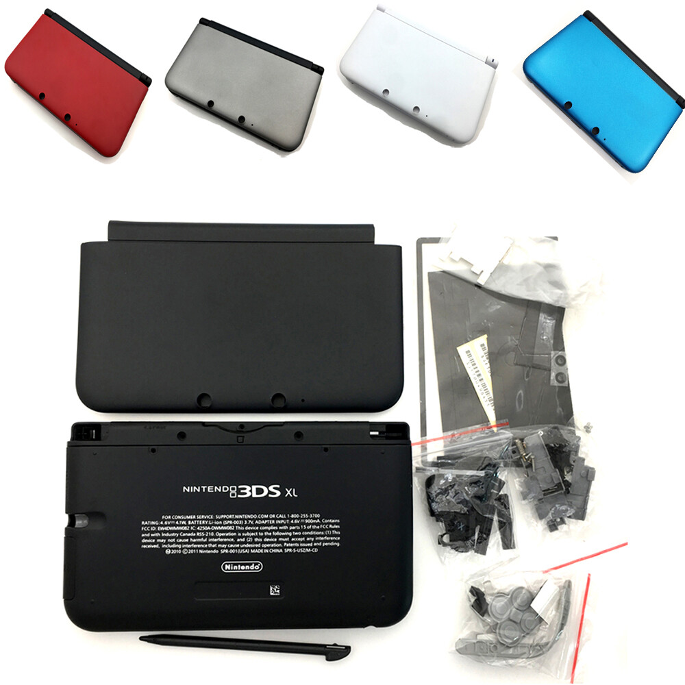 5Colors Full Housing Shell Case Cover Complete Fix Replacement Kit For 3DS XL/LL