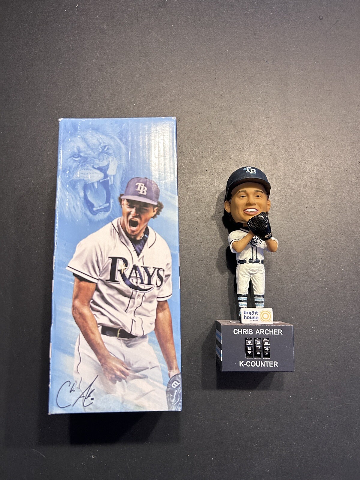 Chris Archer - Tampa Bay Rays - K-Counter Bobblehead - NIB