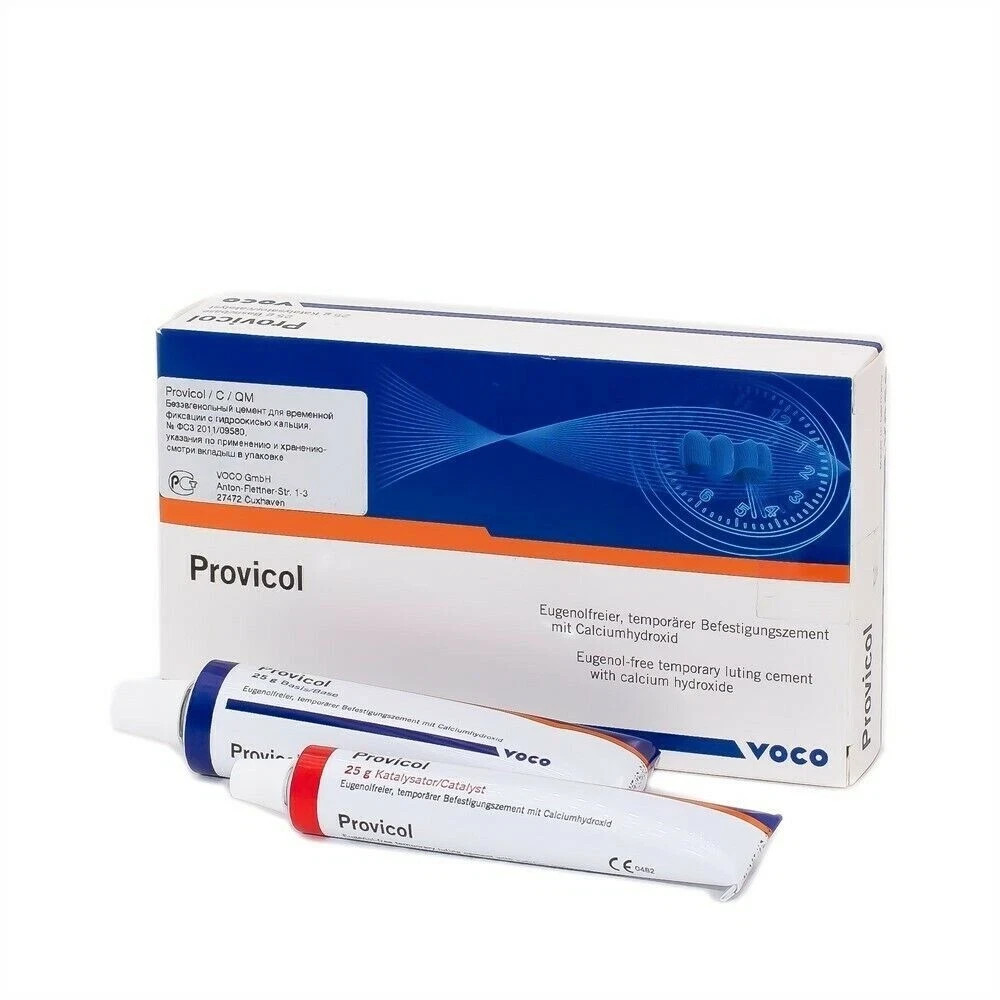 Voco Provicol Eugnol Free Temporary Luting Cement with Calcium Hydroxide