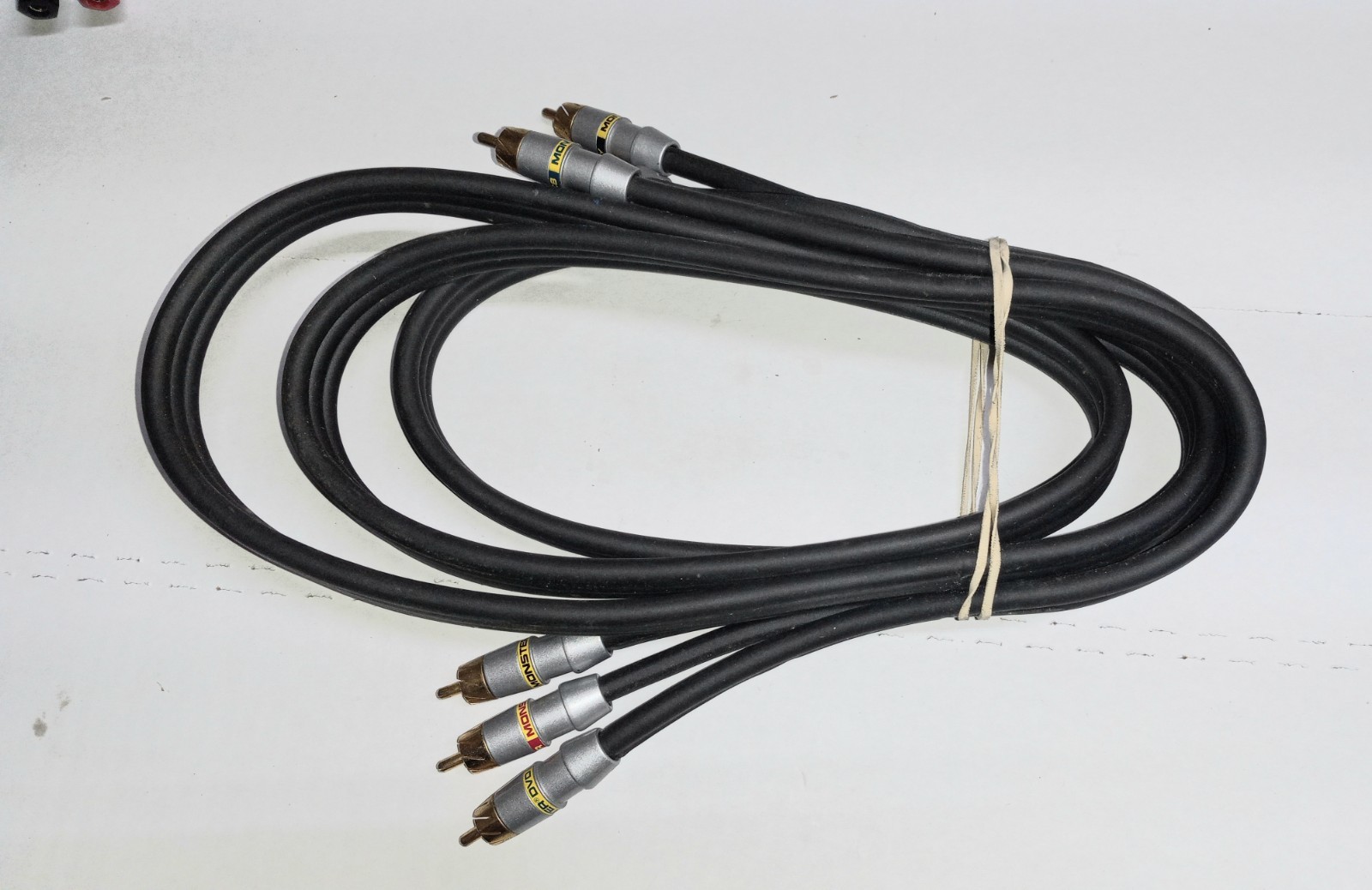 Monster CR CB Y Component Video 6’ Cable Rca