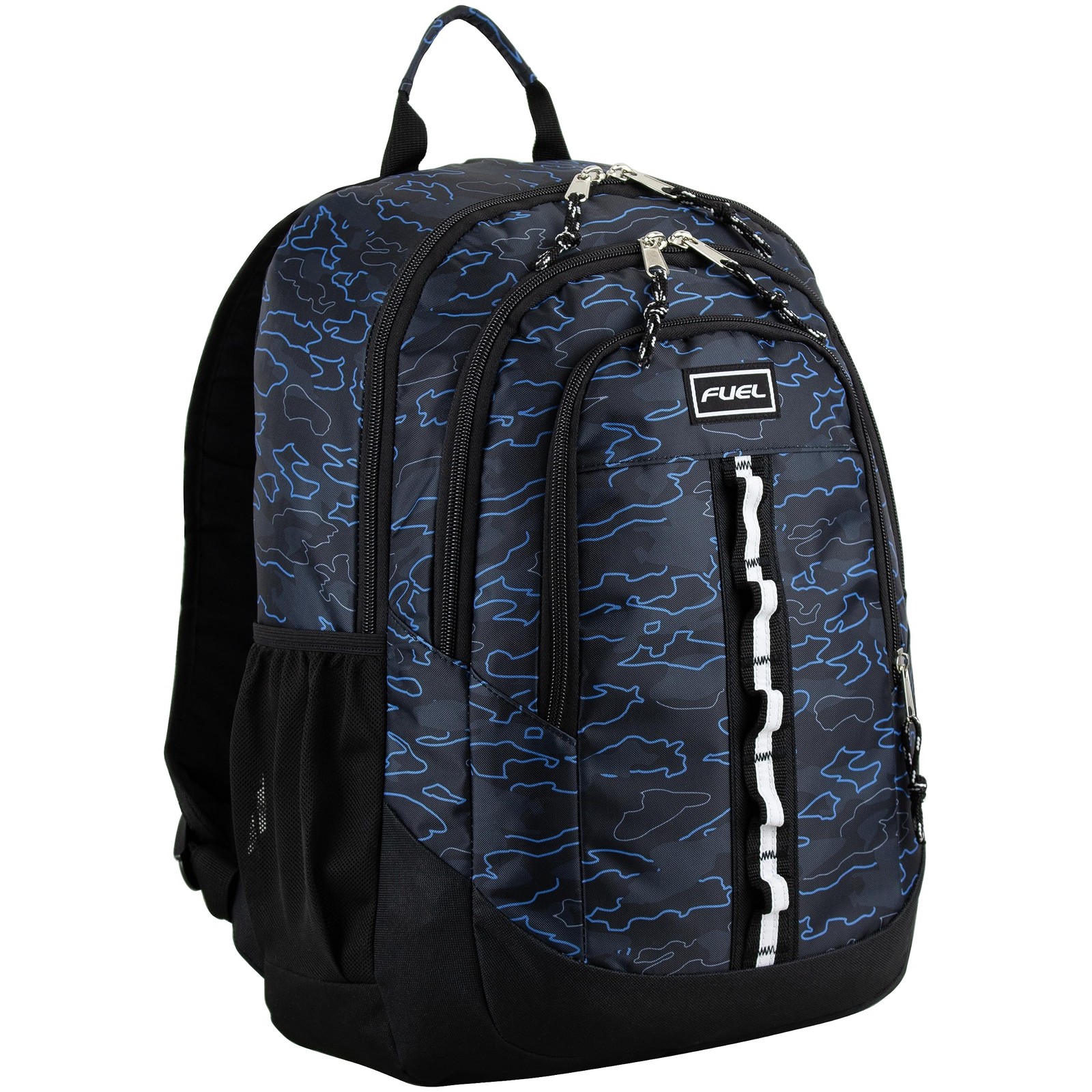 FUEL Shock Multi Large Compartments College Plush Blue 7 Inches 5 x Functional