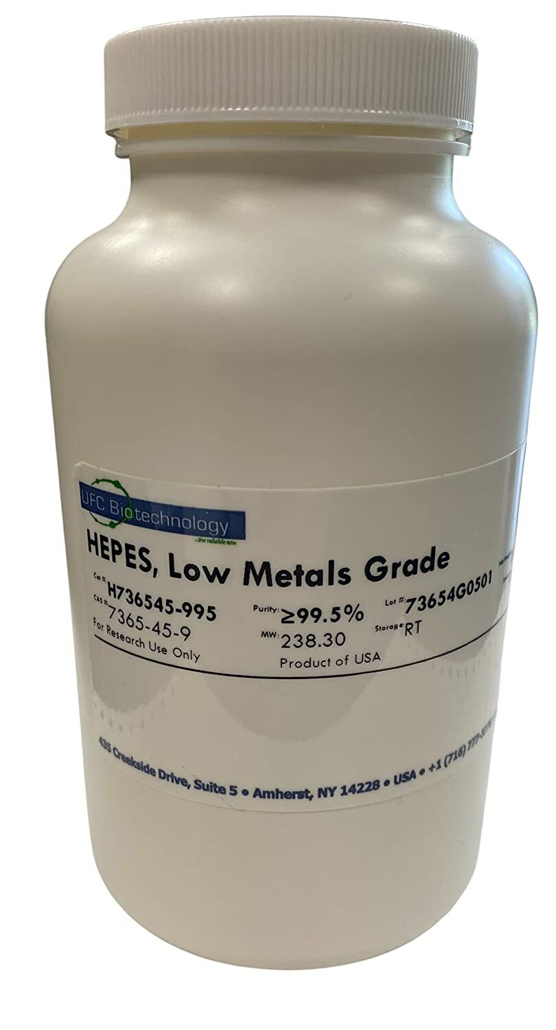 HEPES, Low Metals Grade (≥99.5%)