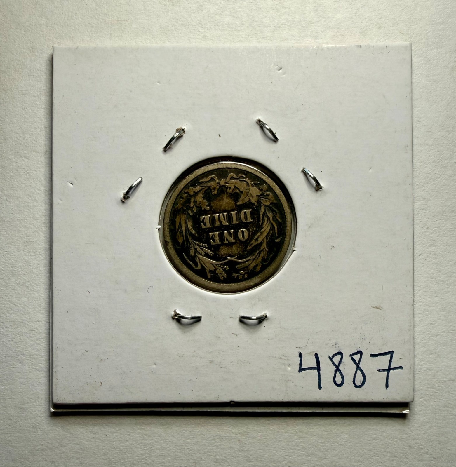 1908-P Barber Dime 10C SILVER - Fine (F)