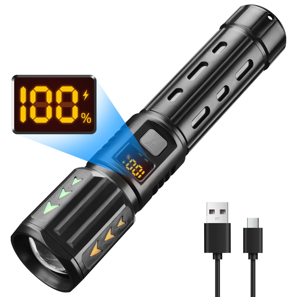 99000000 Lumen Bright LED Tactical Flashlight Rechargeable LED Work Lights 2026