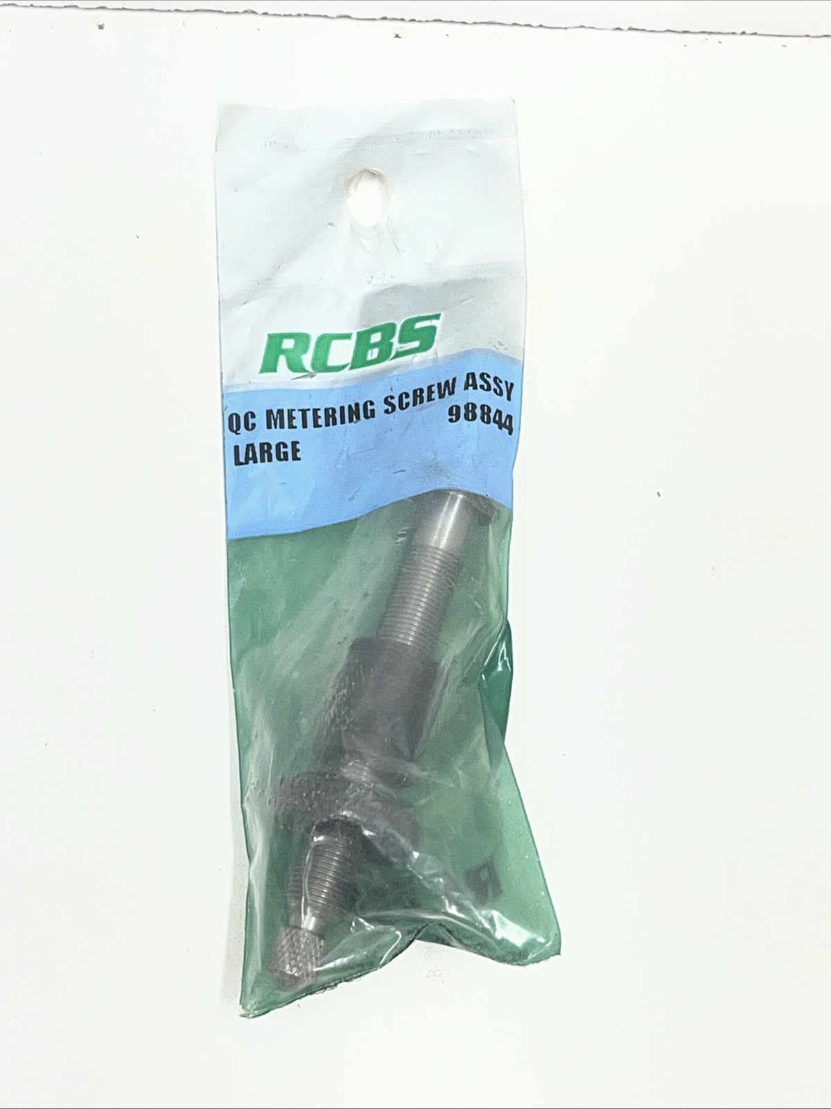 RCBS LARGE Quick Change Powder Measure Metering Screw Assembly # 98844