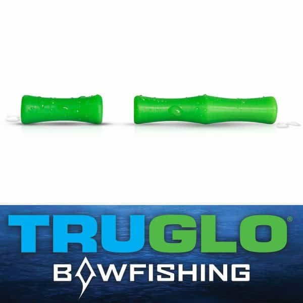 TRUGLO Bowfishing String Finger Guards Green TG390G1 02219