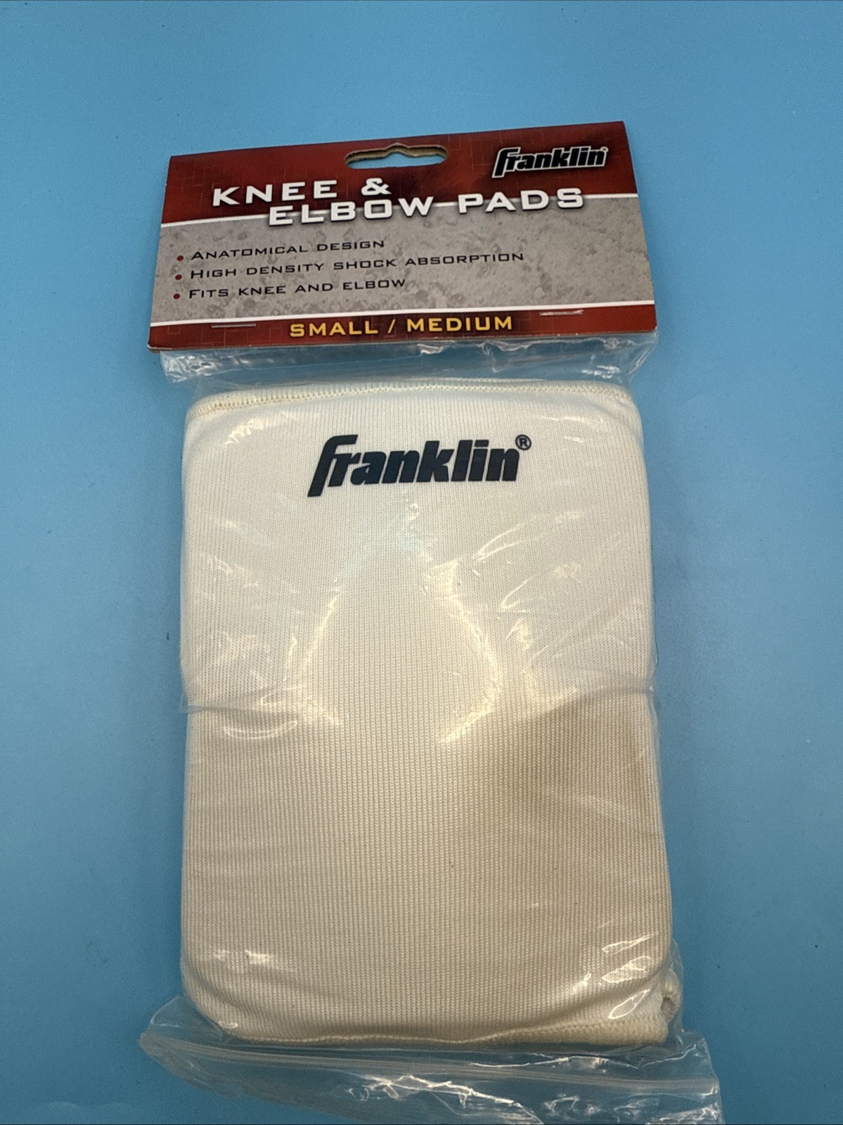 Franklin Knee/Elbow Pads High Density Shock Absorption Size Small/Medium-New