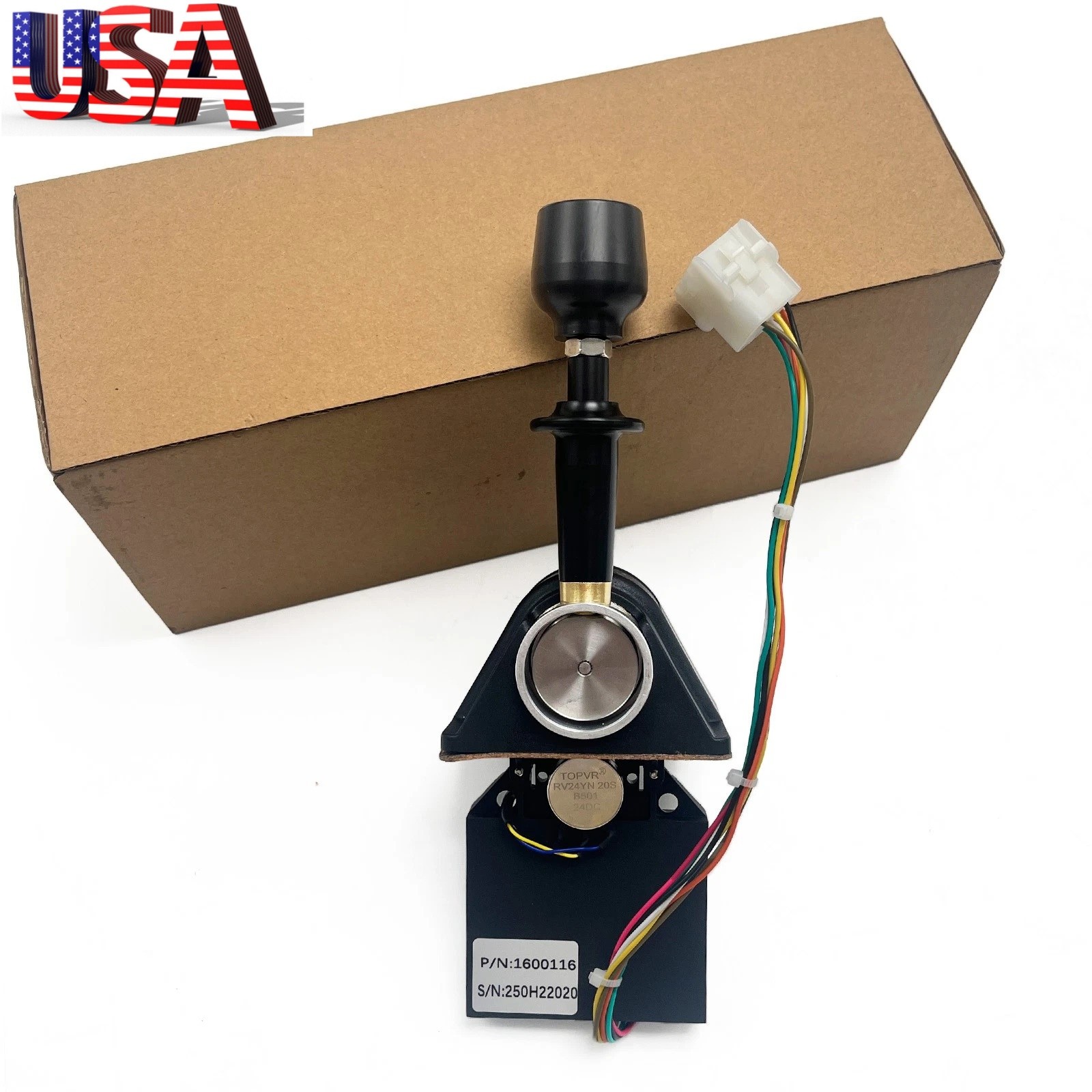 1 PC Black New Joystick Controller Fits For JLG 1600116 US STOCK