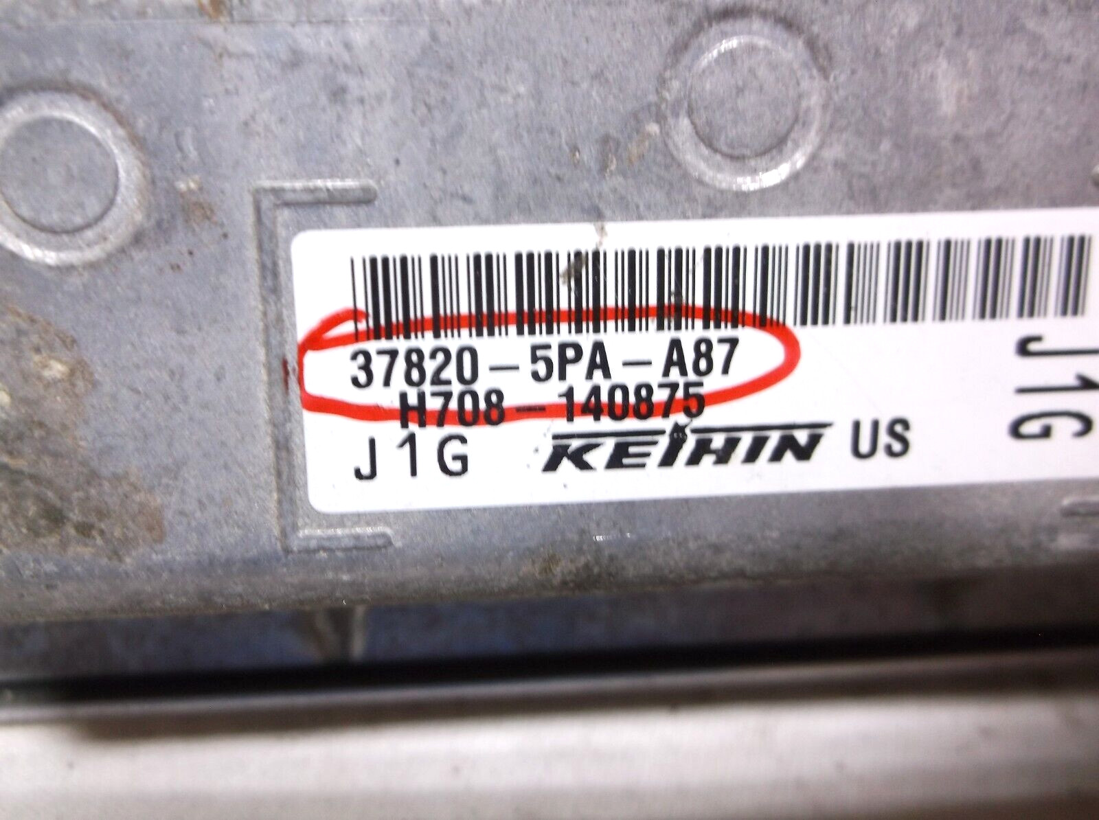 17-18 HONDA CR-V 1.5L AWD /ENGINE COMPUTER..ECU