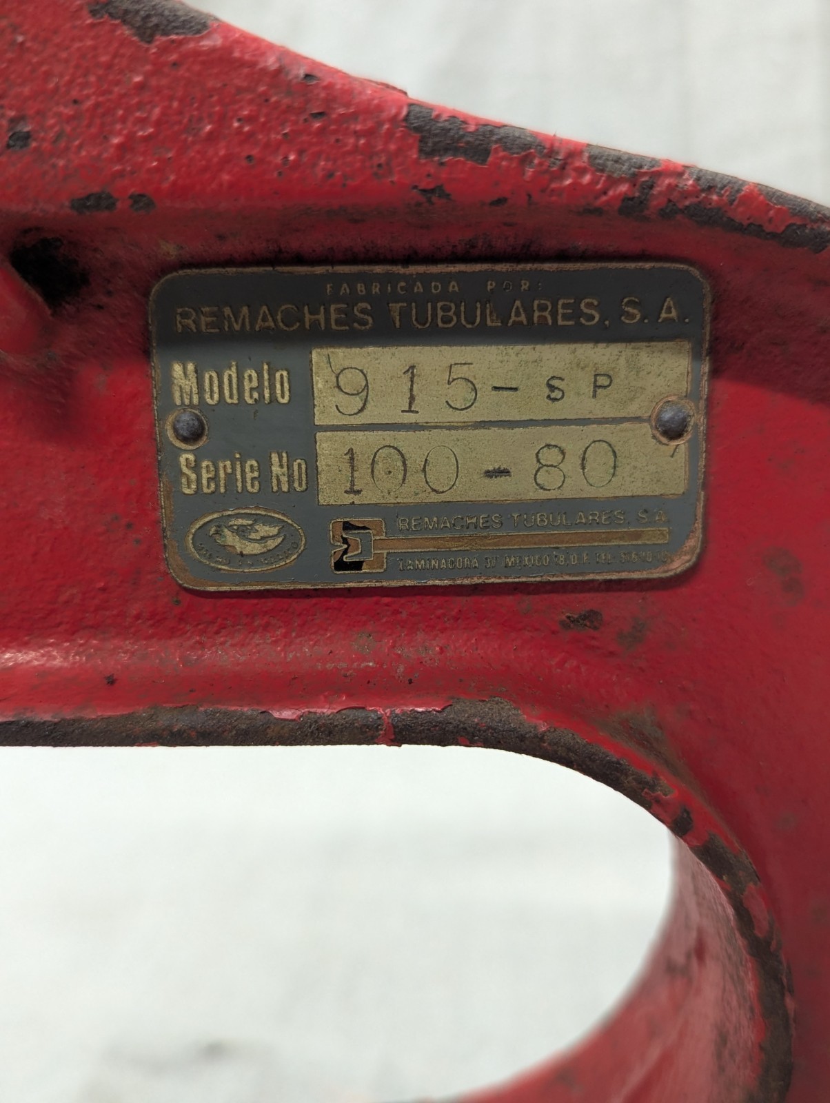 Chicago River & Machine Co Bench Riveter Model 915 915-sp