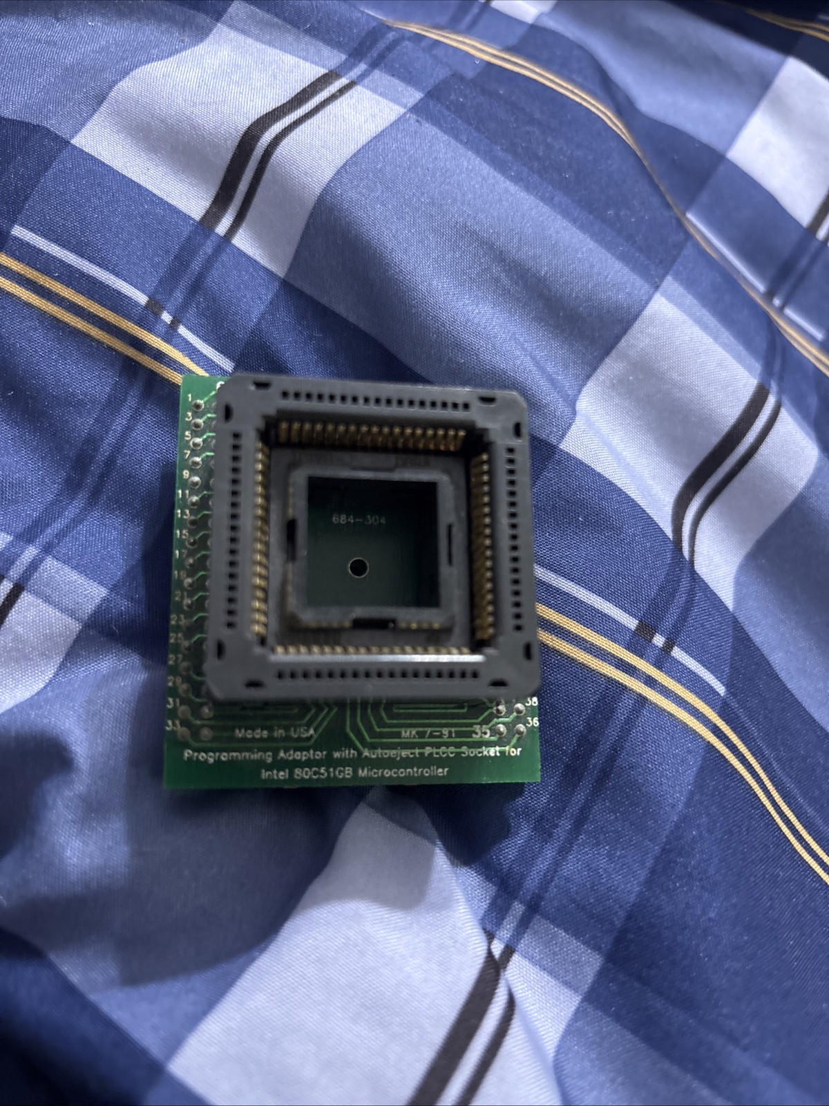 EDI CORP 66-PLCC/ DIP-ZAL-8051GB BOARD