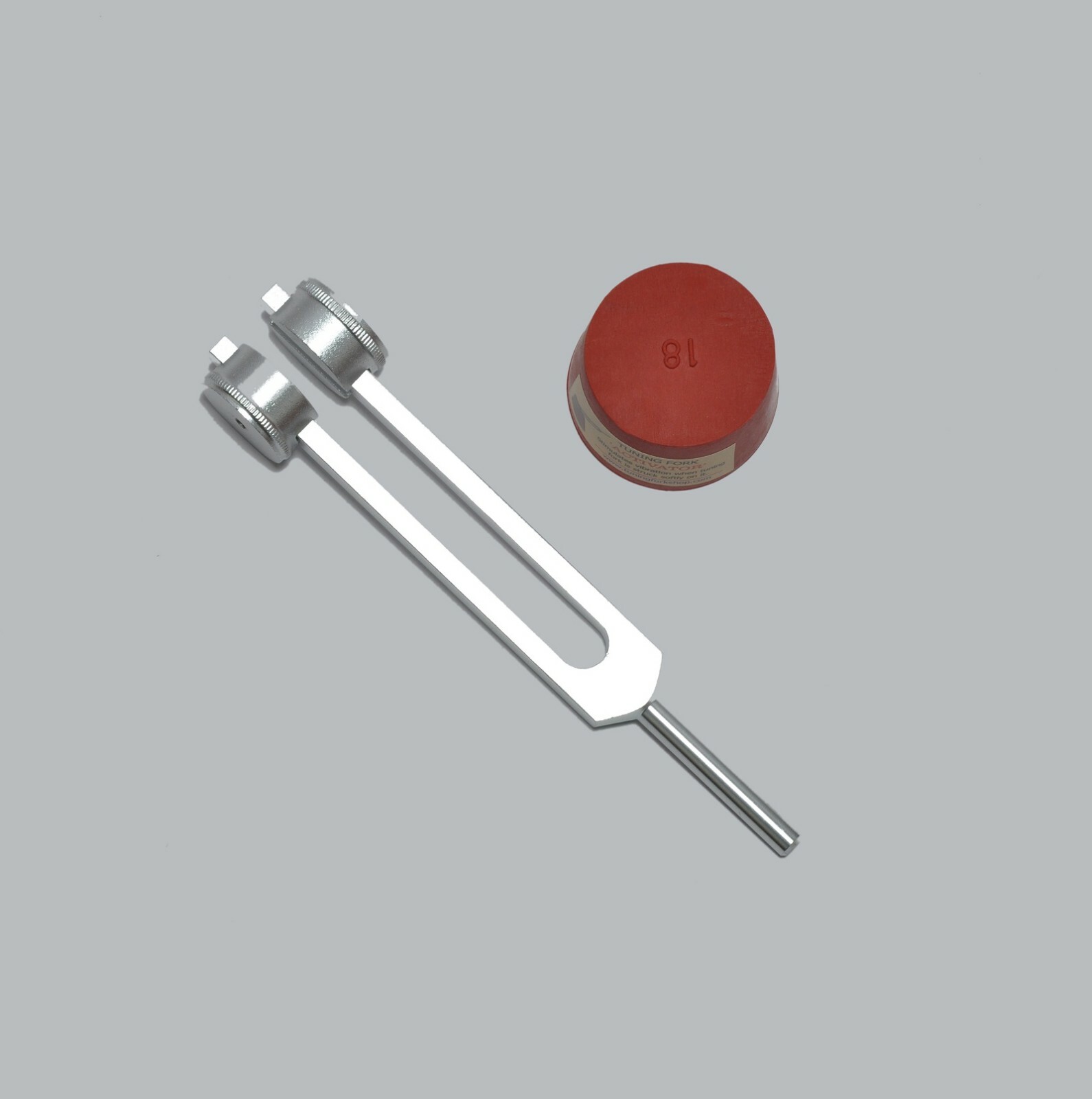 NEW C#295.8 Hz Fat Cells Tuner Tuning fork Weighted+Activator for Meditation