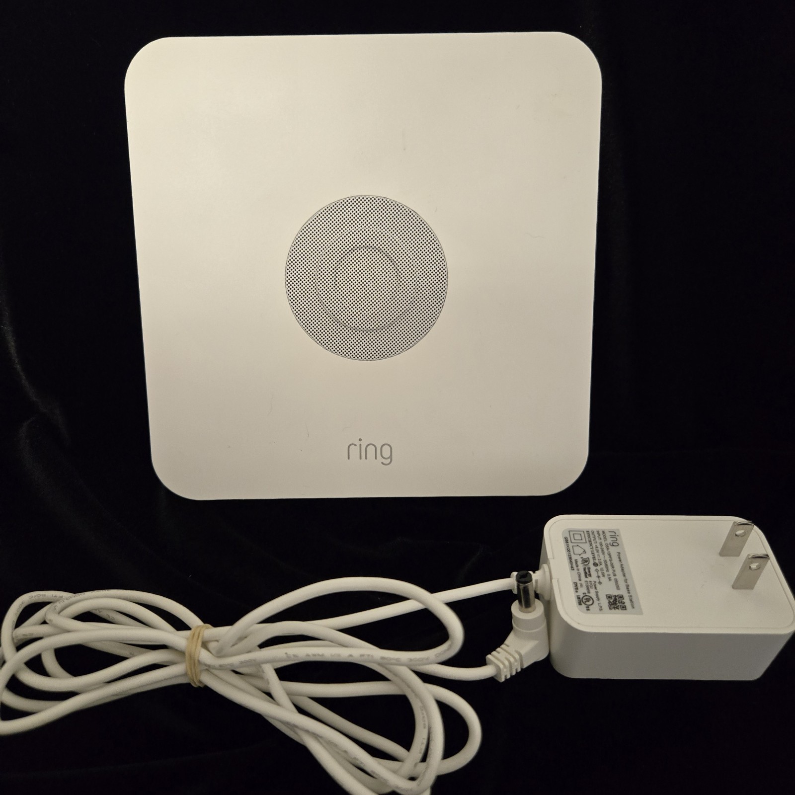 Ring Alarm Base Station US Z Wave+ 4HB1U9-0EN0 Gen 2 W/Power Cable WiFi-Indoor
