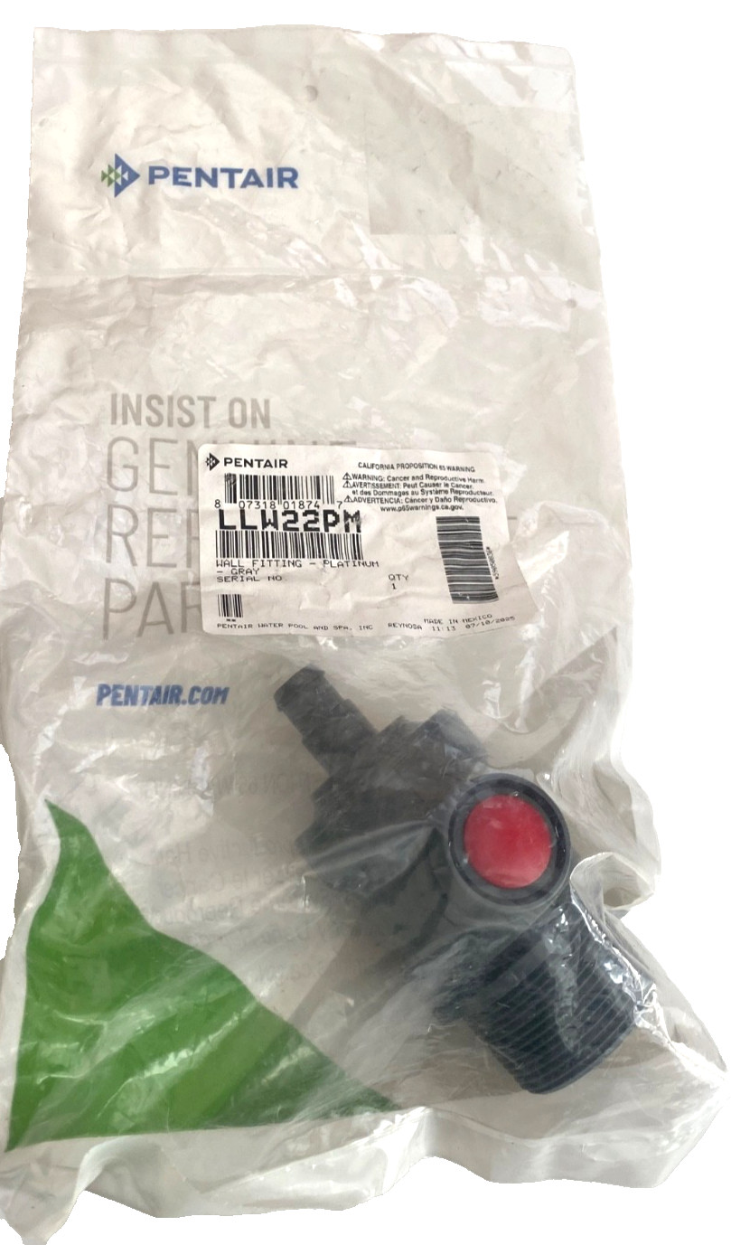 Pentair Letro Legend Platinum Grey Wall Fitting Pool Cleaner Part LLW22PM