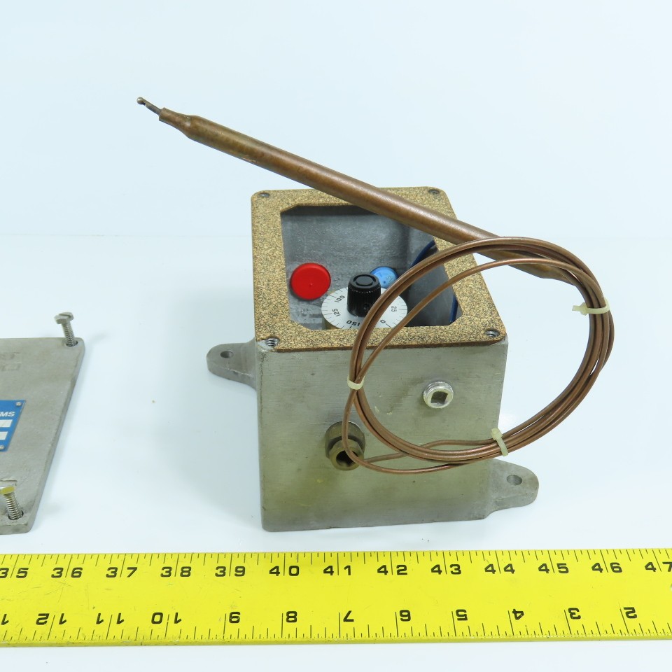 Heat Trace System TW-150C1 Haz Location Thermostat 0-150°F W/ Adalet-PLM JP0406