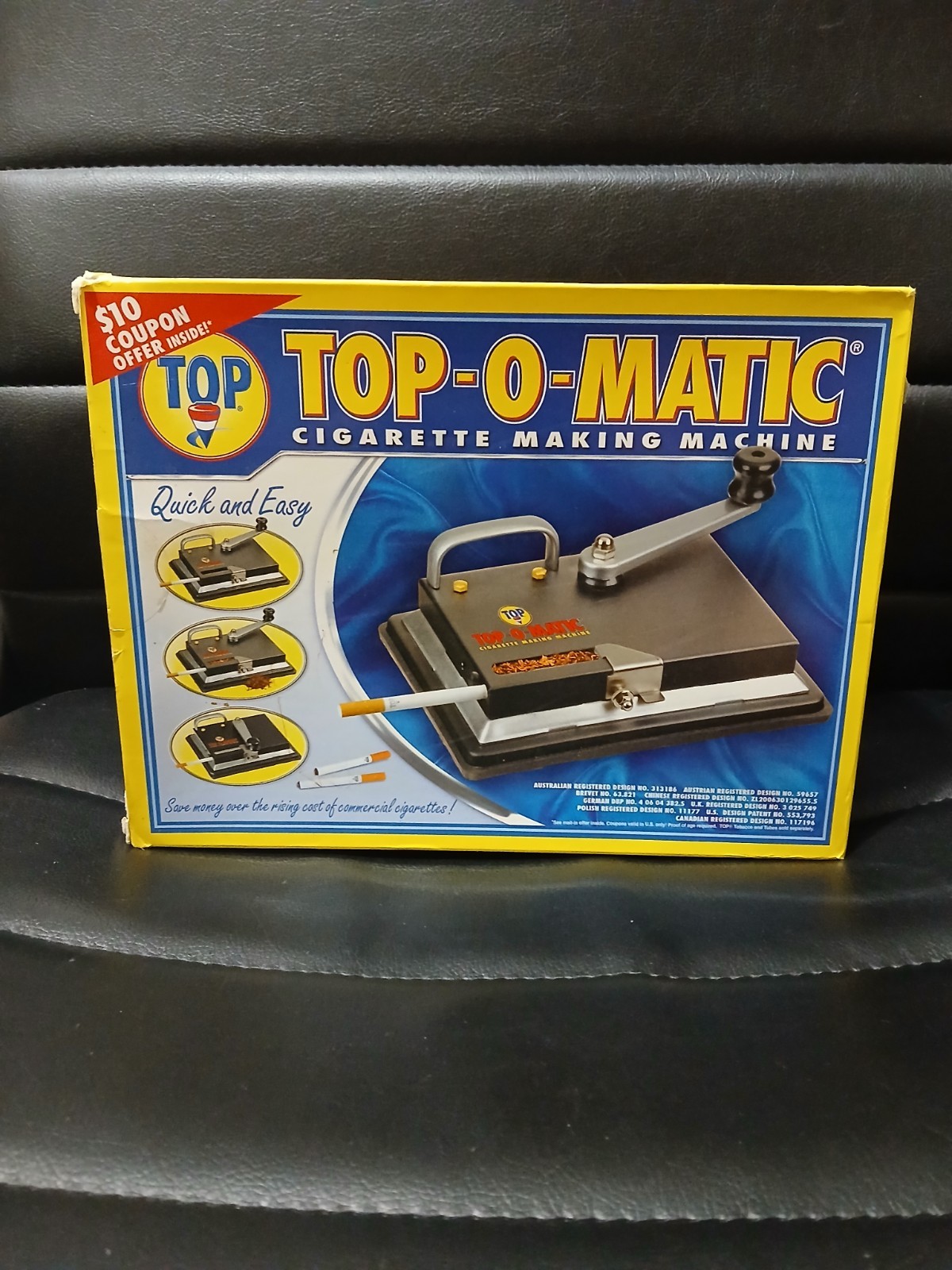 Top-O-Matic Heavy Duty Cigarette Making Machine Spring Action