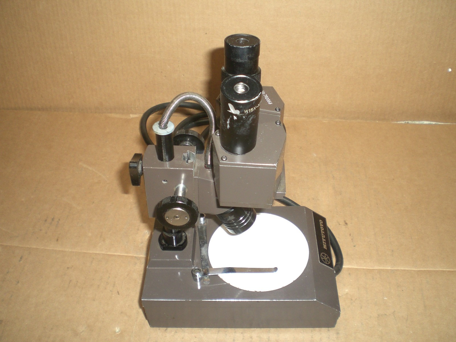 Vintage Mitutoyo stereo  Microscope No. 792358