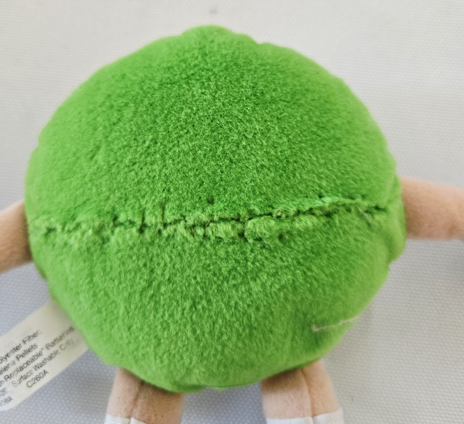 M&M's Green Talking Plush Collectibles, 7", 2003, Barely Audible Sound