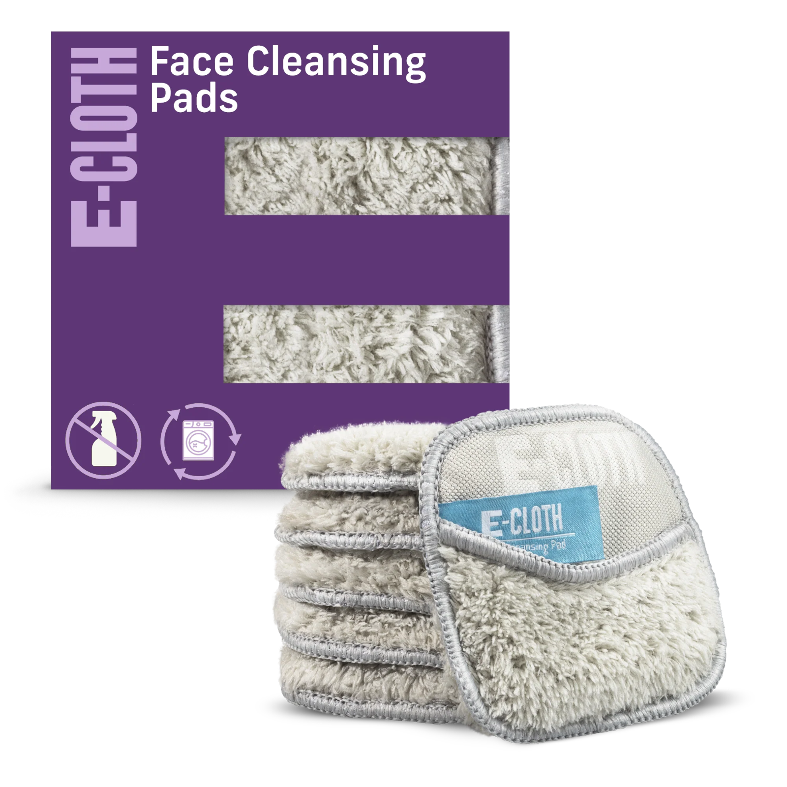 E-CLOTH Face Cleansing Pads - 6 pads