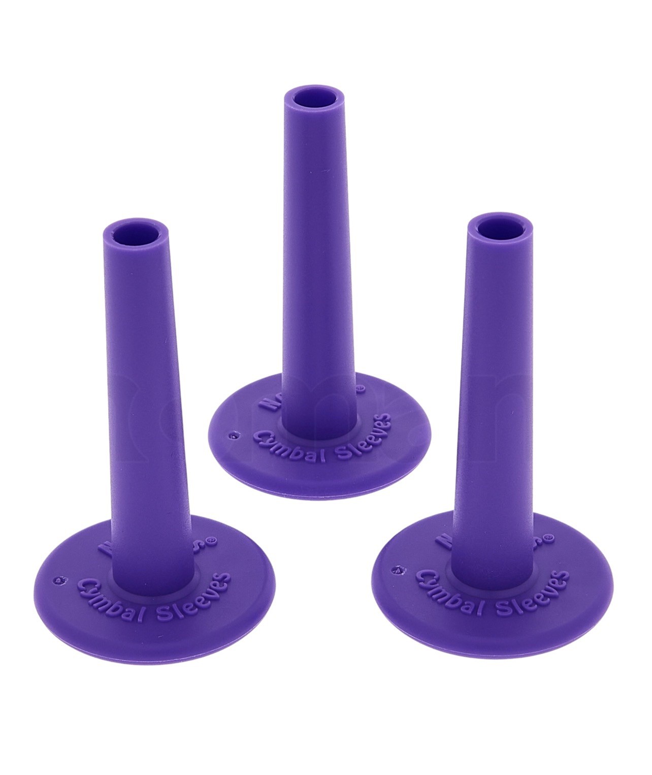Cymbal Sleeve - No Nuts Flexible Cymbal Sleeves 3-PK (PURPLE)