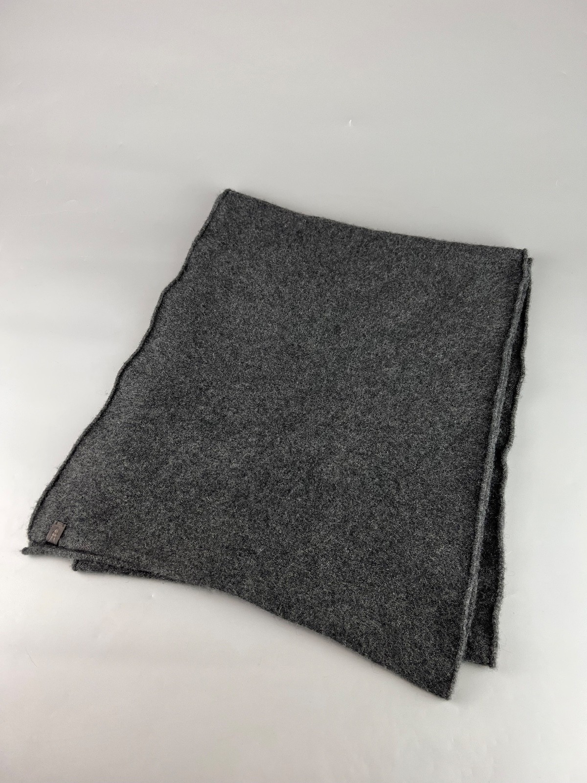 Allsaints Men's Gray Wool Scarf