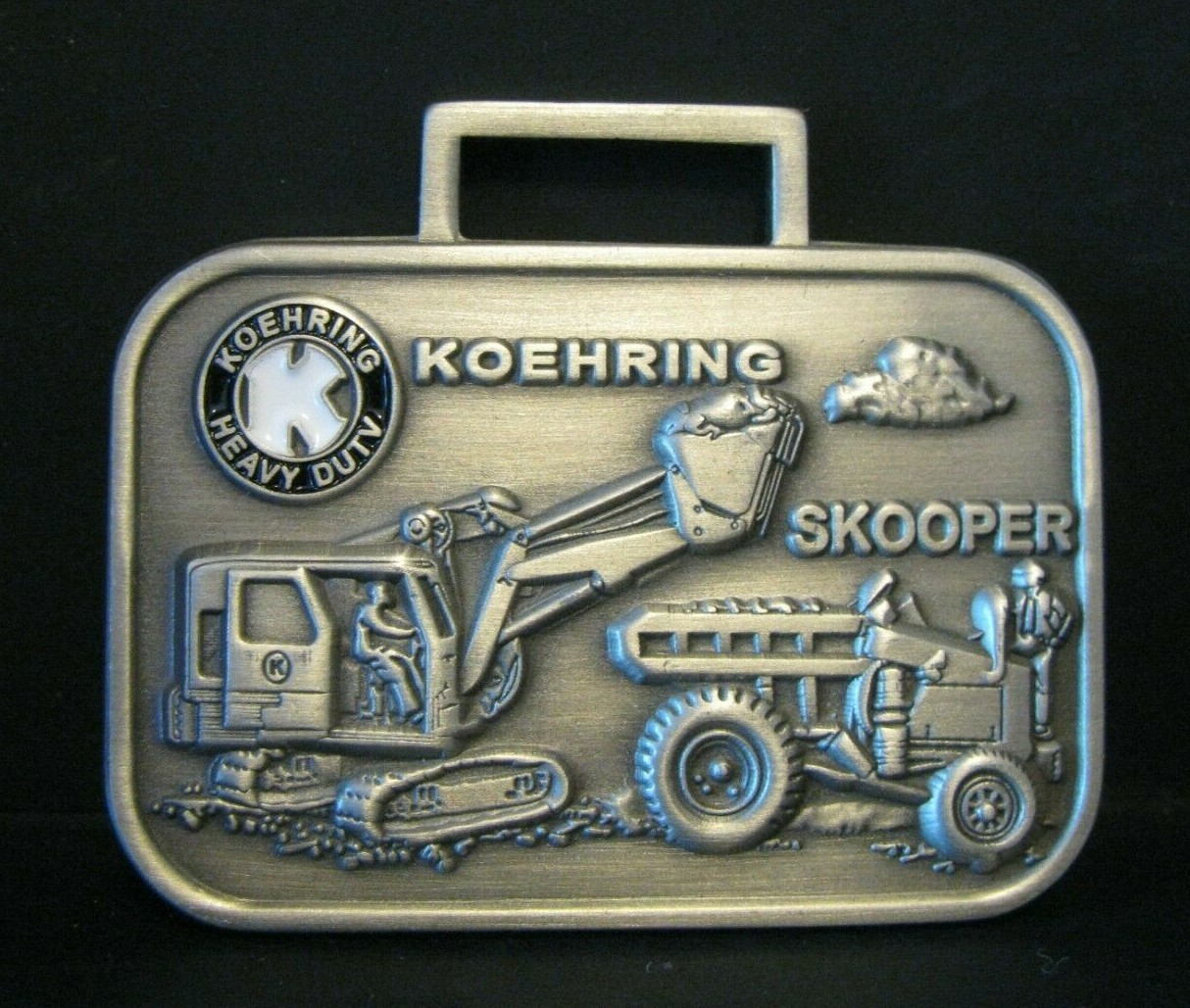 1958 Koehring 666 455 Front Shovel Skooper Dump Truck 2018 IWFAI Nettz Watch Fob