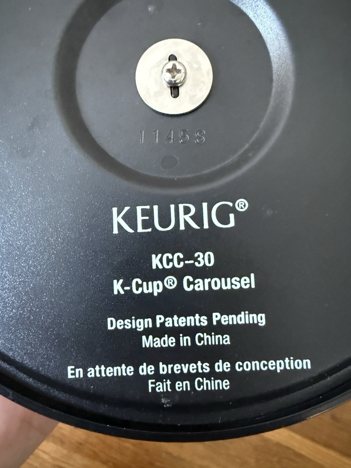 NEW Keurig 2.0 Coffee Carafe Black, Chrome Handle & EUC KCC-30 K-cup Carousel